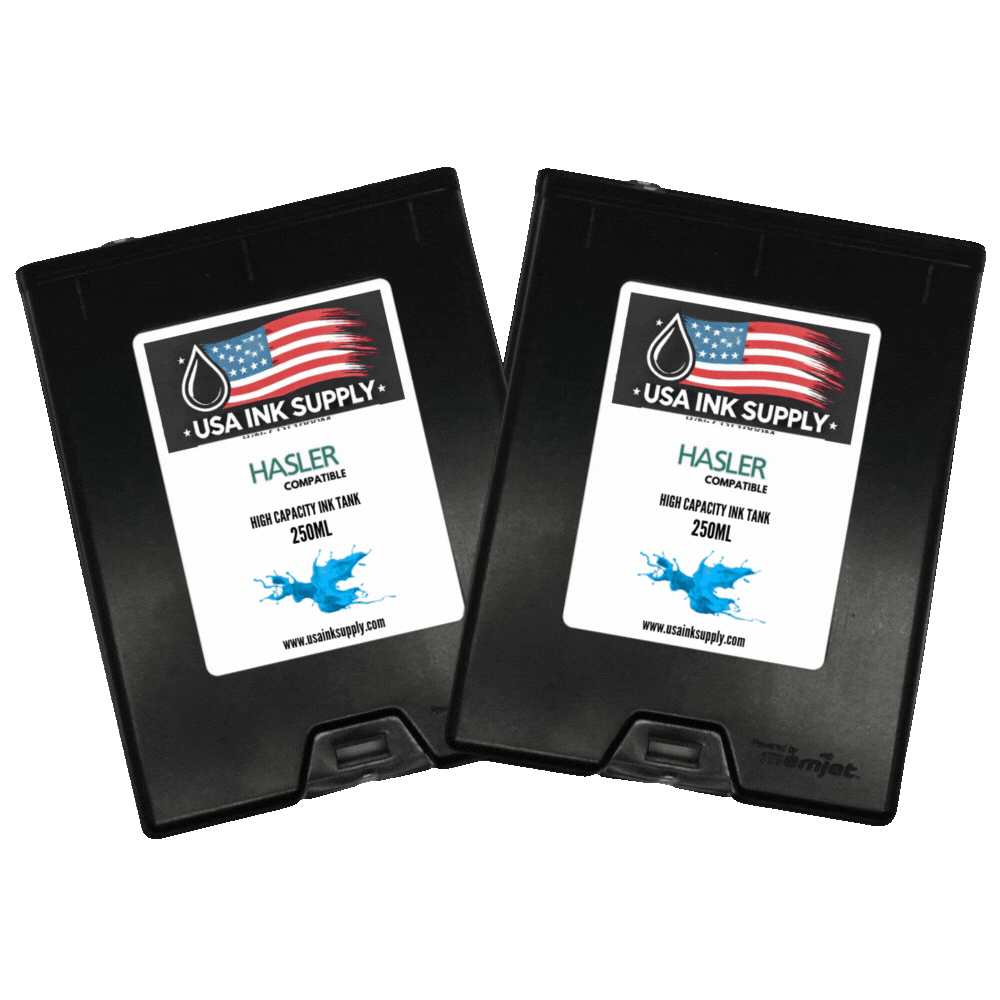 Hasler Compatible MemJet Ink Tank - Build Your Own 2-Pack - High Capacity MemJet Ink Tank (500ml) Fade-Resistant Replacement Inkjet Printer Ink
