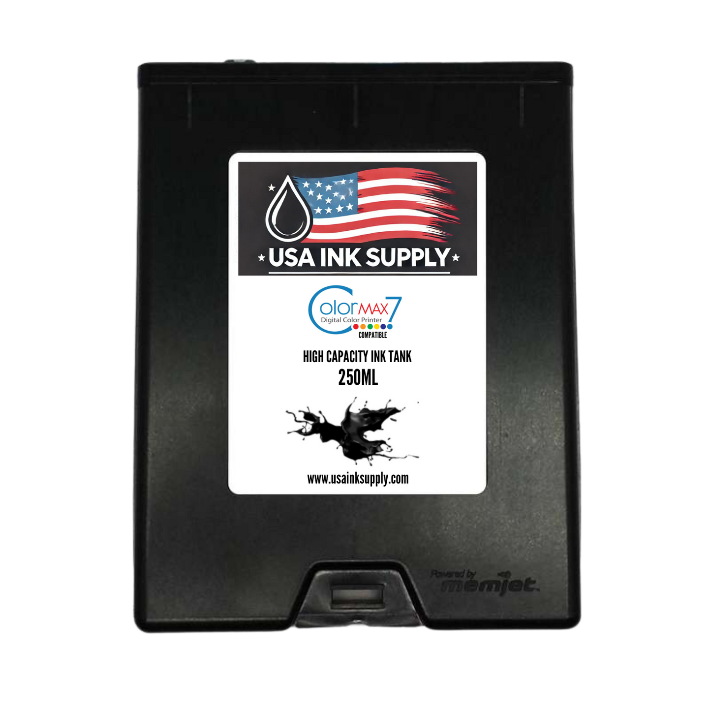 Formax ColorMax Compatible (CMYKK) High Capacity MemJet Ink Tank Set (1250mL) - 5 Pack - Fade-Resistant Replacement Inkjet Printer Ink