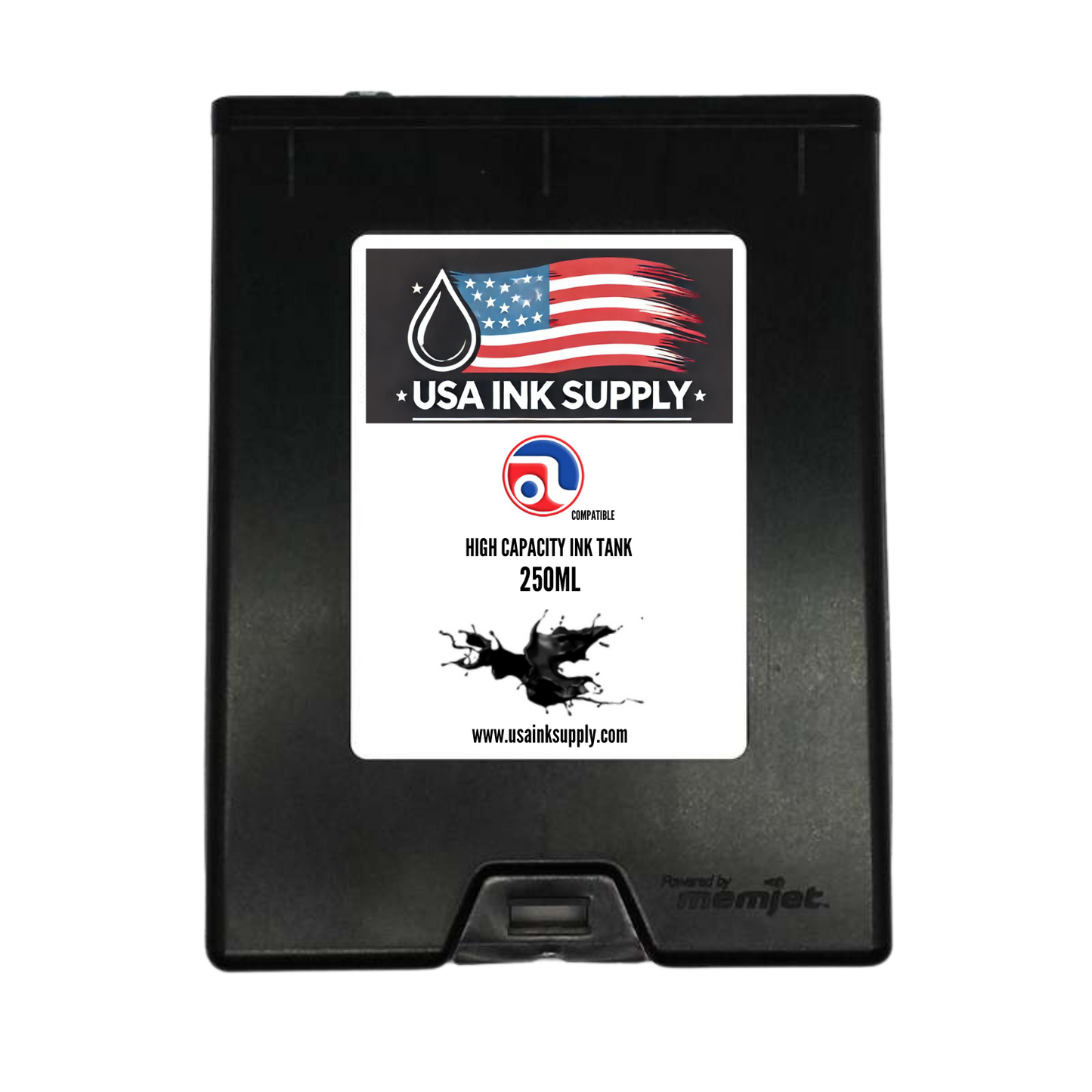 AstroJet Compatible (CMYKK) High Capacity MemJet Ink Tank Set (1250mL) - 5 Pack - Fade-Resistant Replacement Inkjet Printer Ink