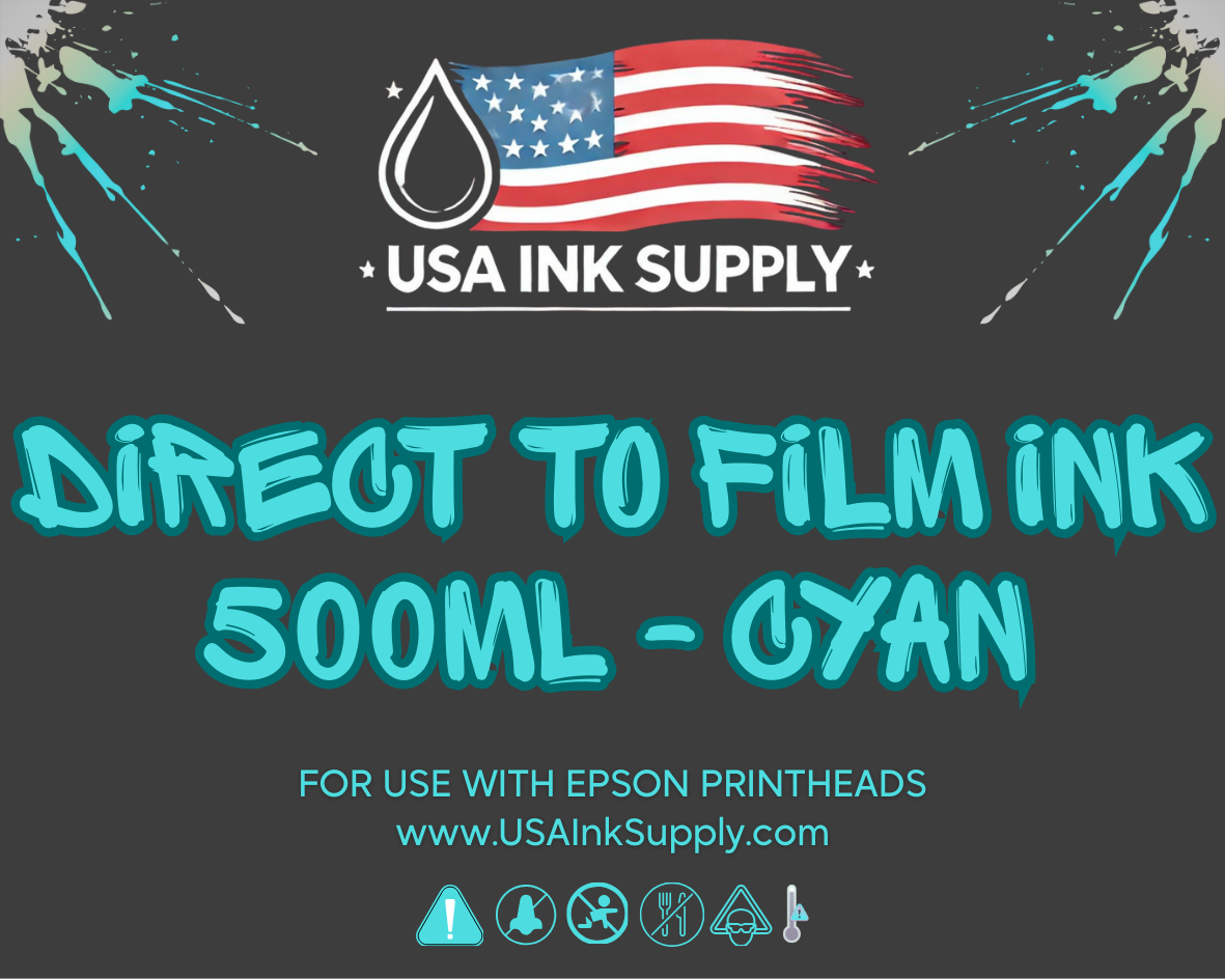DTF Premium Printing Ink – 6x 500mL Bottle (CMYKWW)