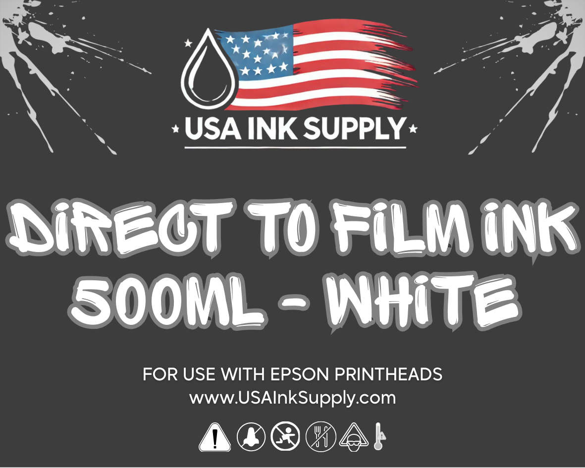 DTF Premium Printing Ink – 6x 500mL Bottle (CMYKWW)