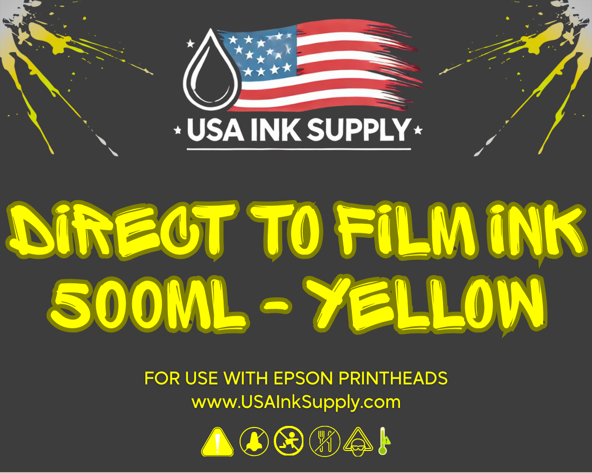 DTF Premium Printing Ink – 6x 500mL Bottle (CMYKWW)
