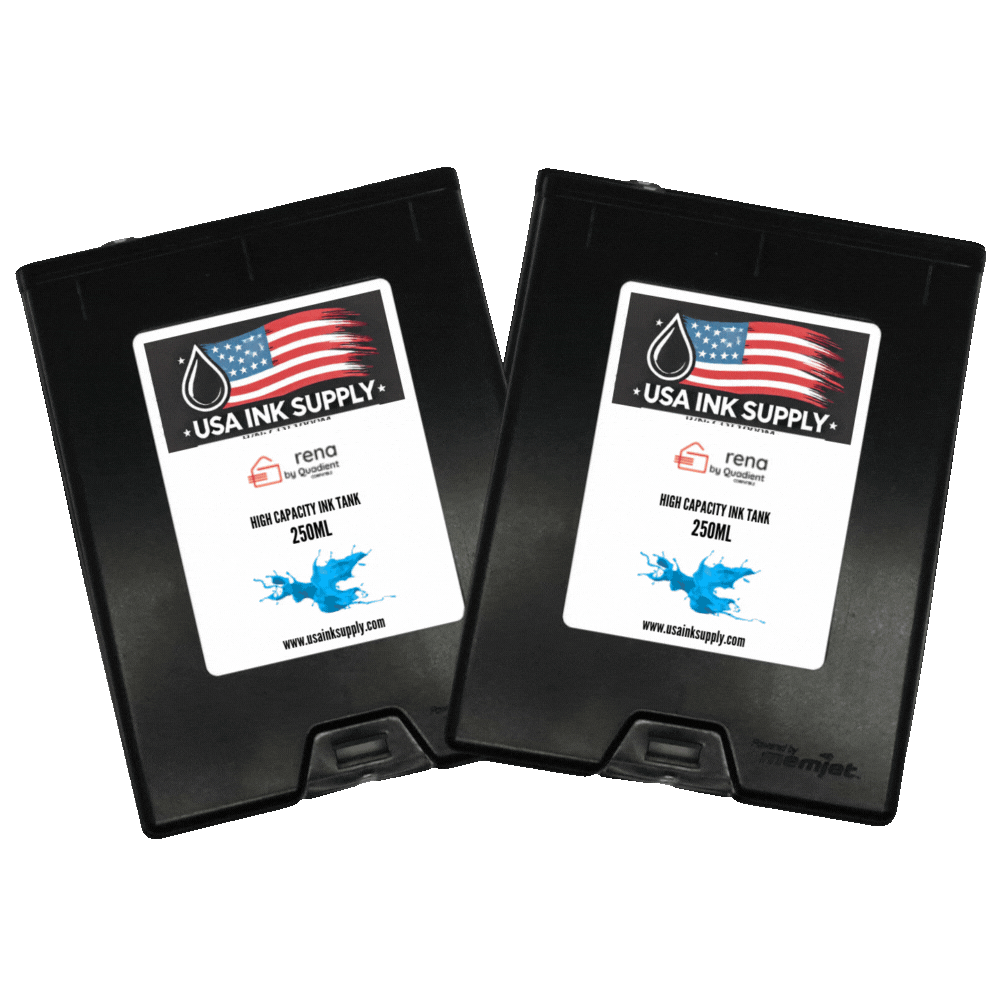 Rena by Quadient Compatible MemJet Ink Tank - Build Your Own 2-Pack - High Capacity MemJet Ink Tank (500ml) Fade-Resistant Replacement Inkjet Printer Ink