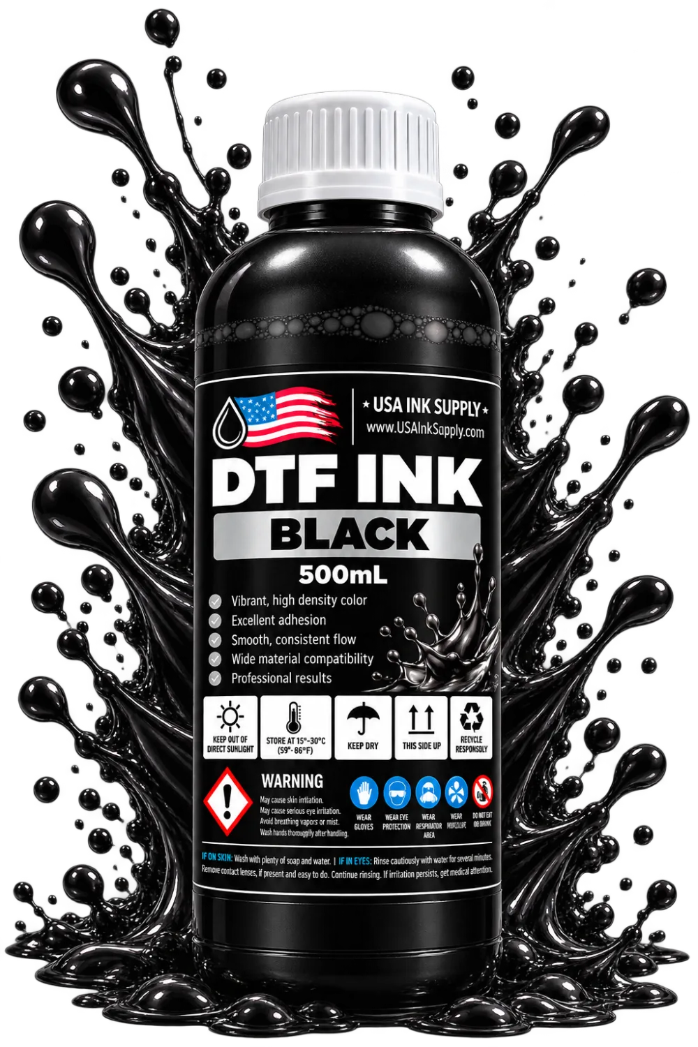 DTF Black (K) 500mL